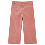 Vidaxl Kinderbroek 92 Rib Velvet Old Pink