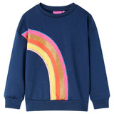 Vidaxl Dětský svetr 92 Navy Blue