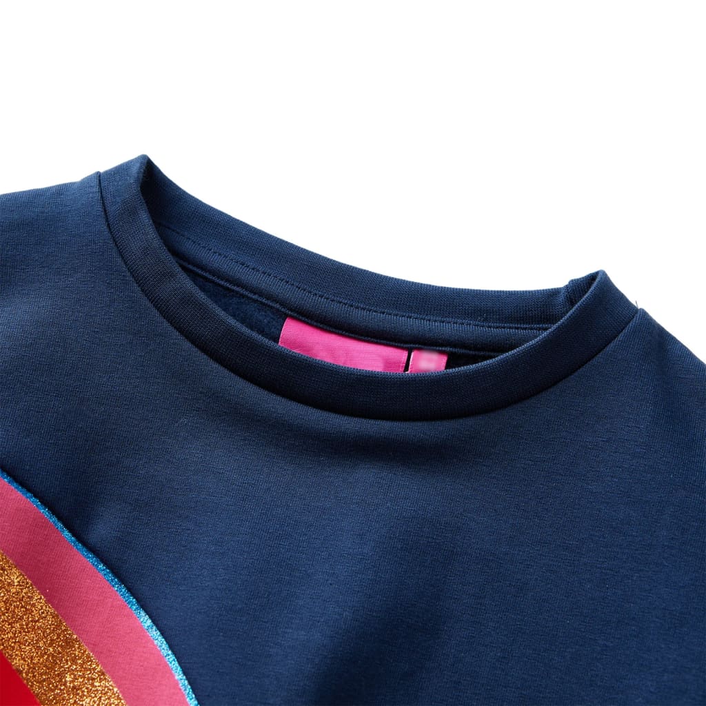 Vidaxl Dětský svetr 116 Navy Blue