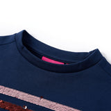 Dětské šaty Vidaxl 140 Navy Blue
