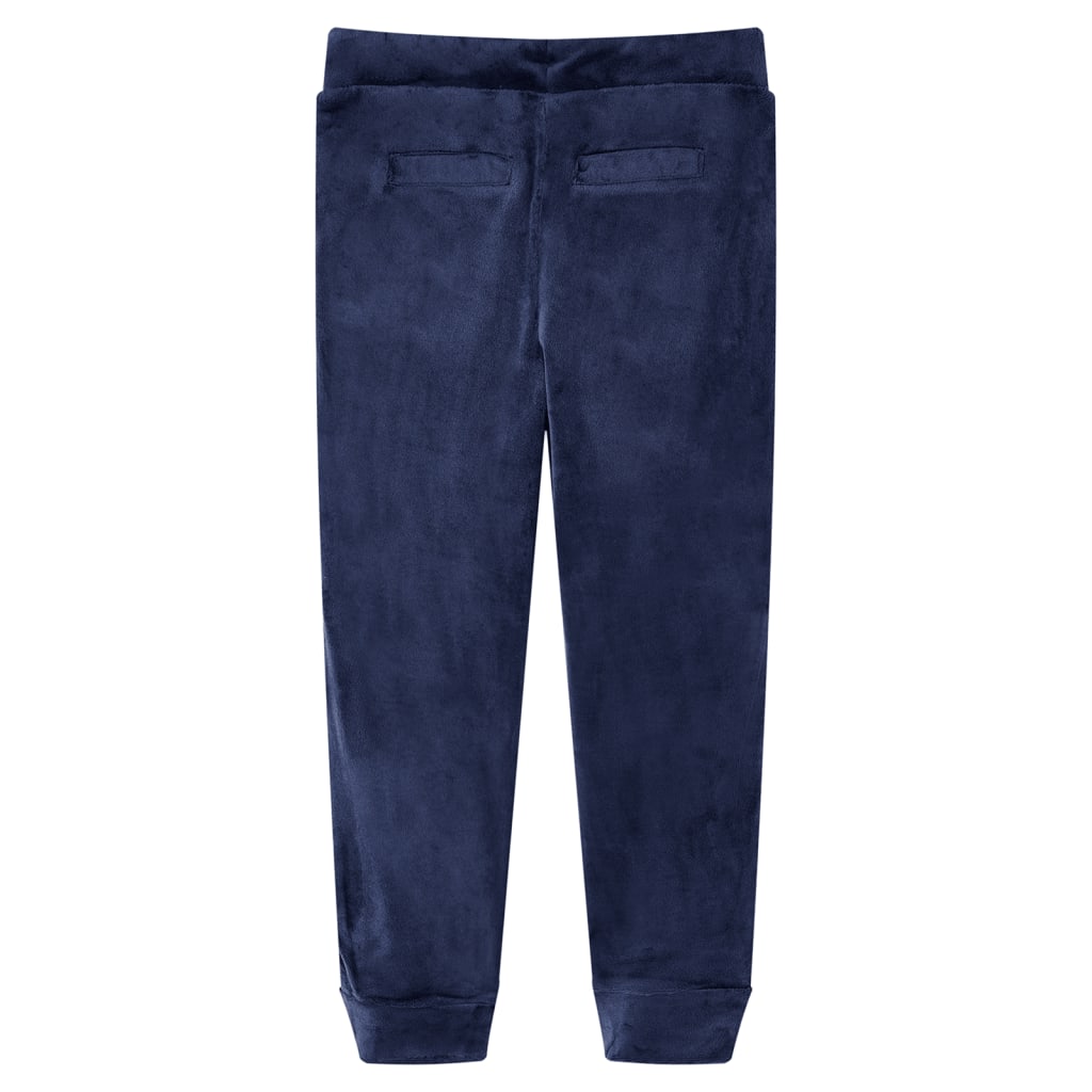 Vidaxl dětské joggingové kalhoty 116 Navy Blue