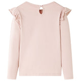 Vidaxl Children's shirt with long sleeves 116 pink