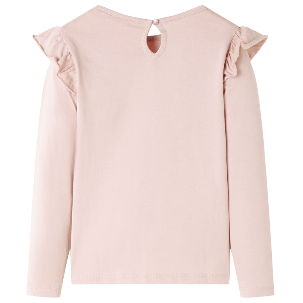 Vidaxl Children's shirt with long sleeves 140 pink