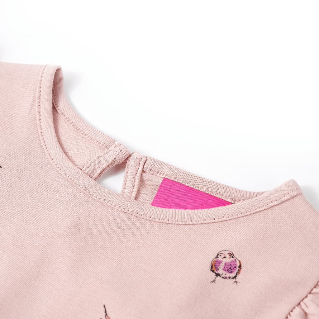 Vidaxl Children's shirt with long sleeves 140 pink