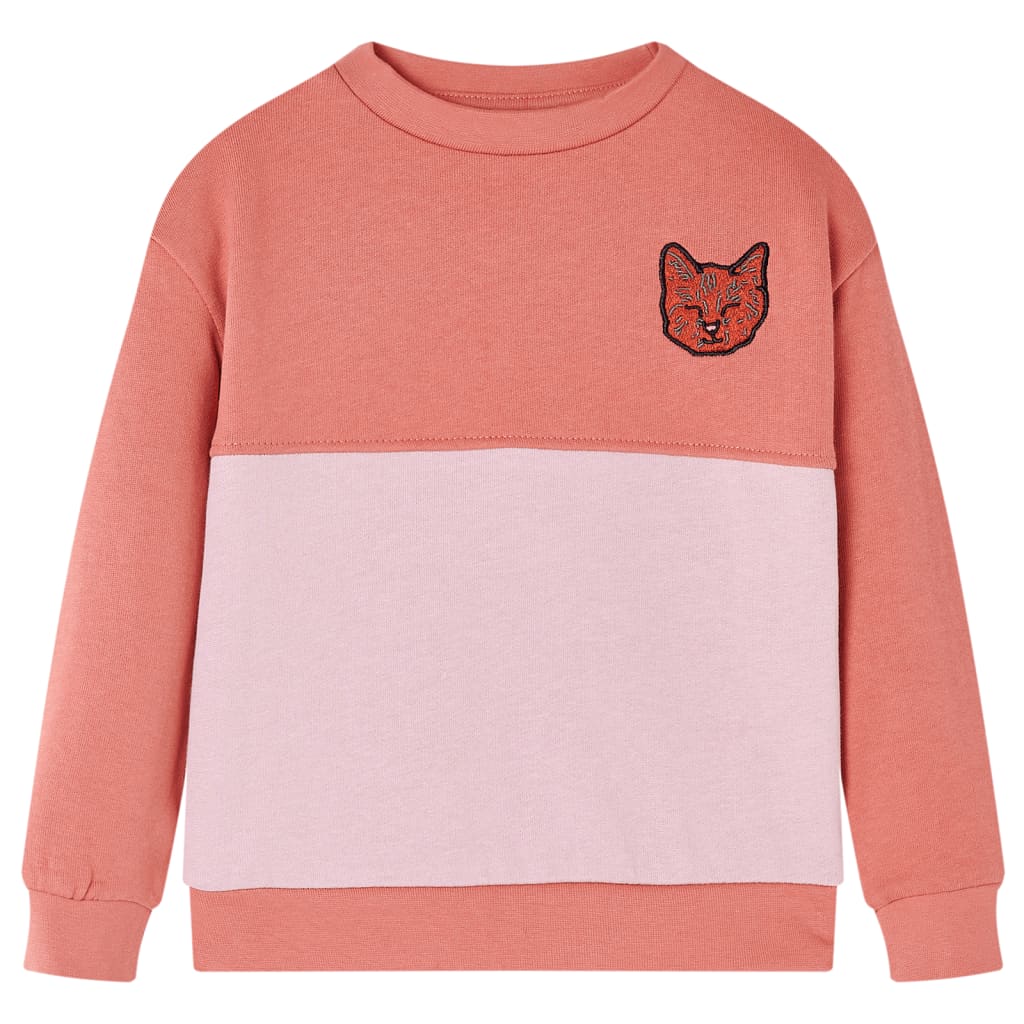 Vidaxl Diseño de bloques de suéter para niños 92 Pink