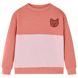 Vidaxl Diseño de bloques de suéter para niños 92 Pink