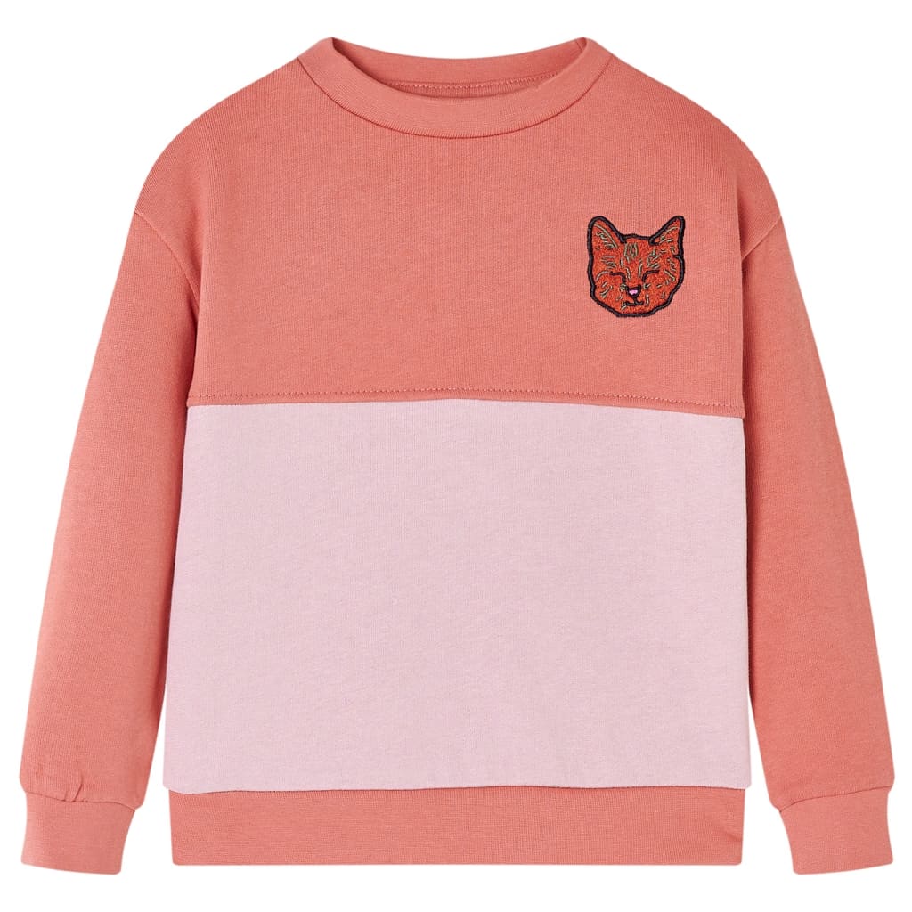 Diseño de bloques de suéter para niños Vidaxl 104 Pink