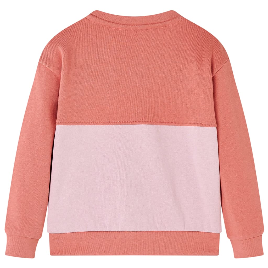 Diseño de bloques de suéter para niños Vidaxl 104 Pink