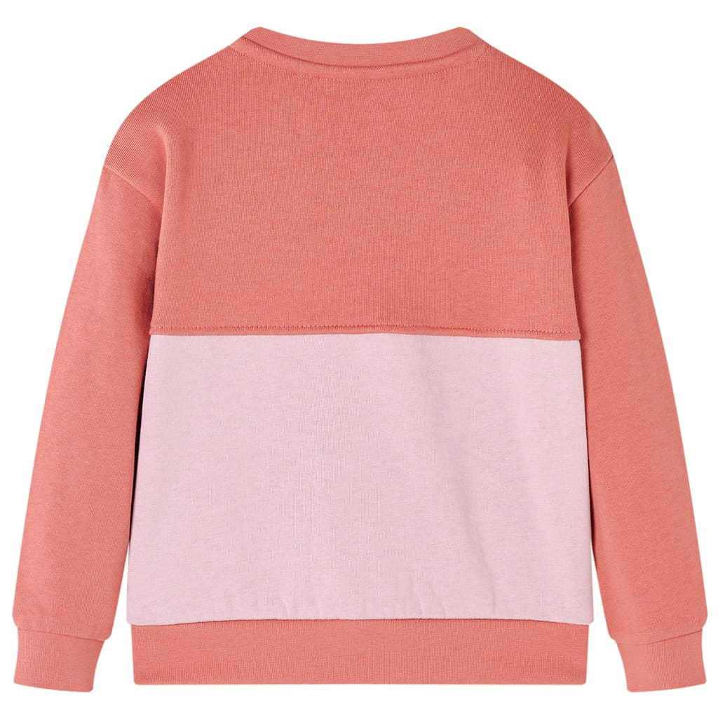 Vidaxl Kinderpullover Block Design 116 Pink