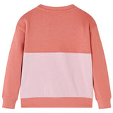 Vidaxl Kinderpullover Block Design 116 Pink
