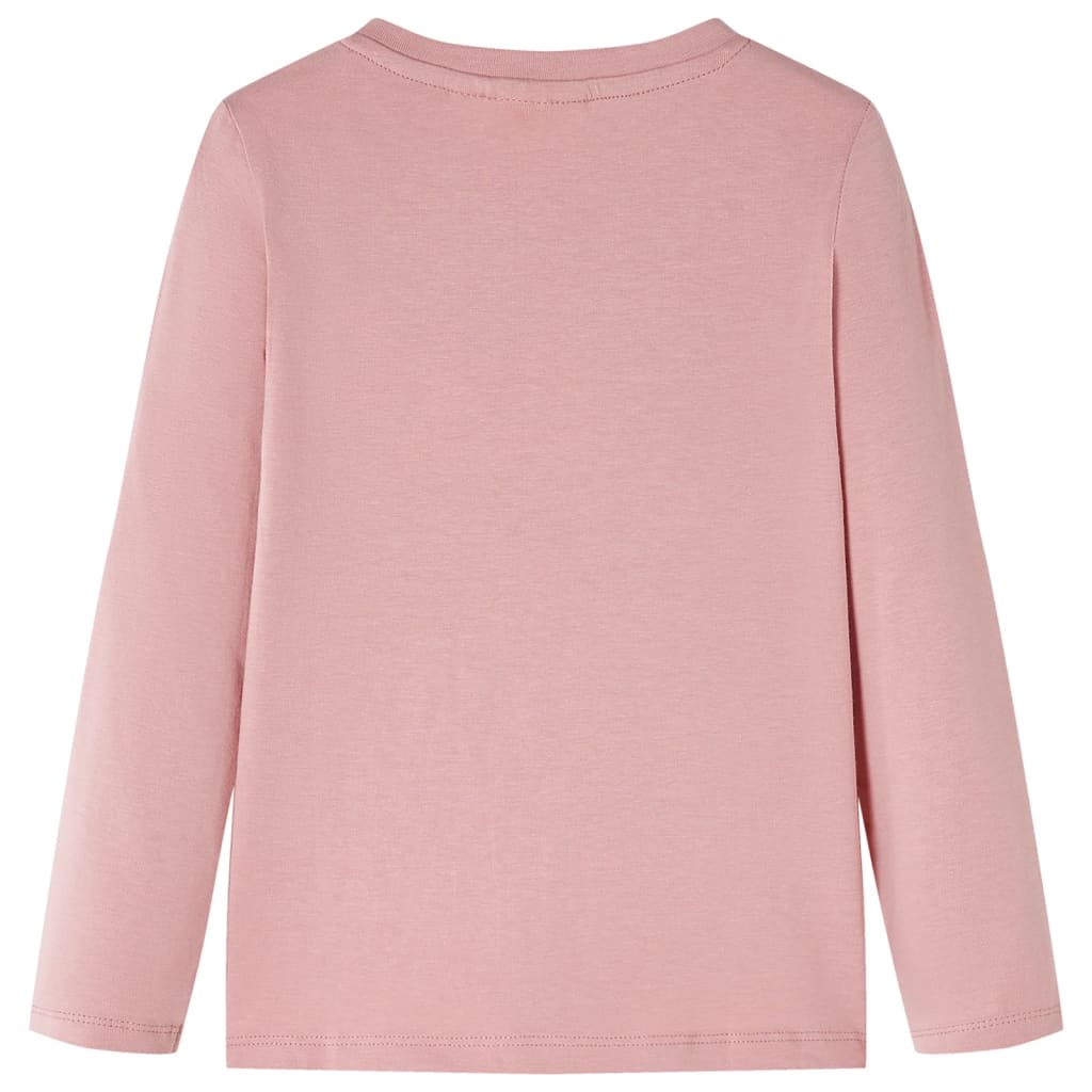 Vidaxl Children's shirt with long sleeves 116 pink