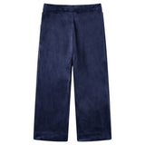 Pantalones para niños Vidaxl Velvet 128 Blue oscuro