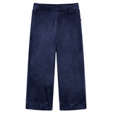 Pantalones de Vidaxl Velvet 140 Blue oscuro