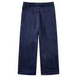 Pantalones de Vidaxl Velvet 140 Blue oscuro
