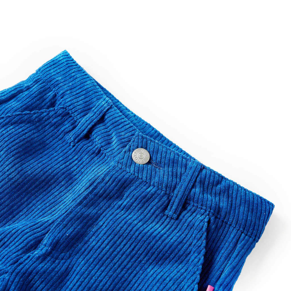 Vidaxl Kinderbroek 116 Cost Velvet Cobalt azul