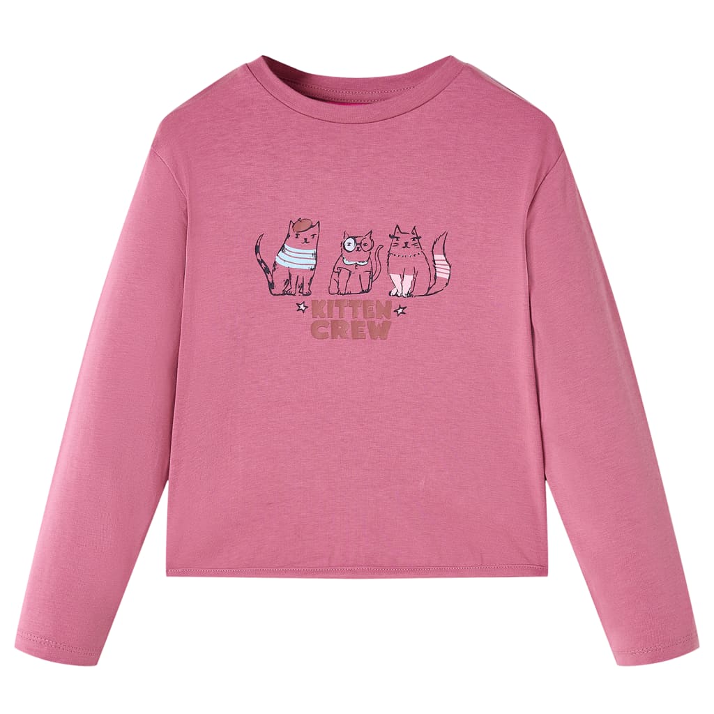 VidaXL children's shirt with long sleeves 140 raspold