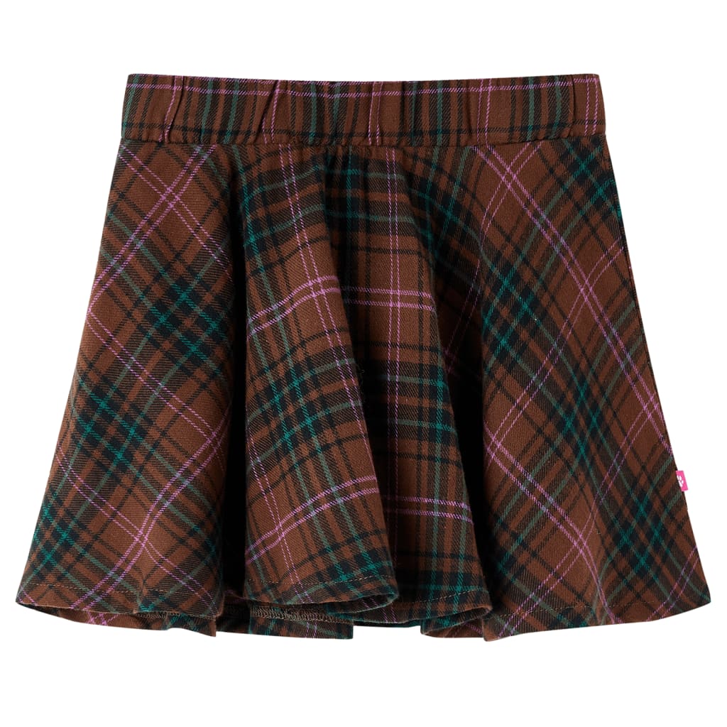 Vidaxl Children's skirt 92 cognac colored