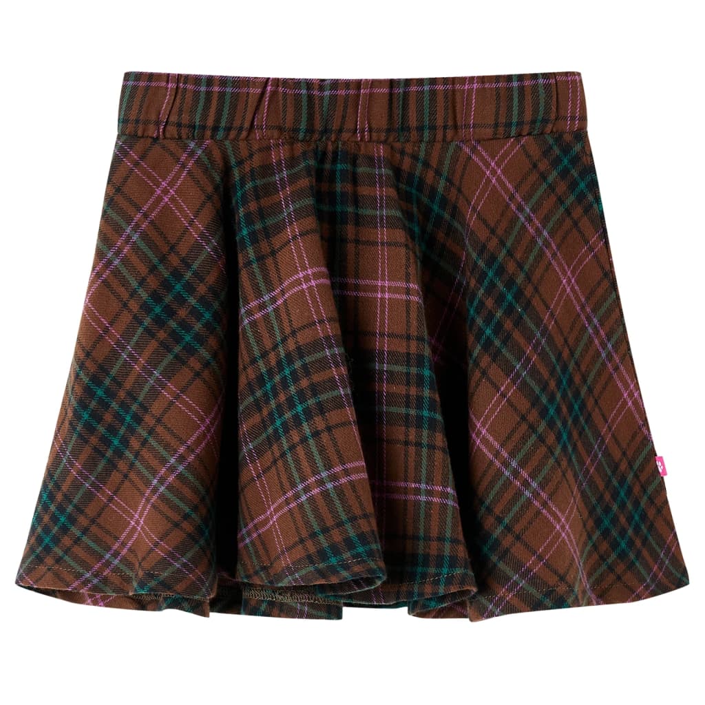 Vidaxl Children's skirt 104 cognac colored