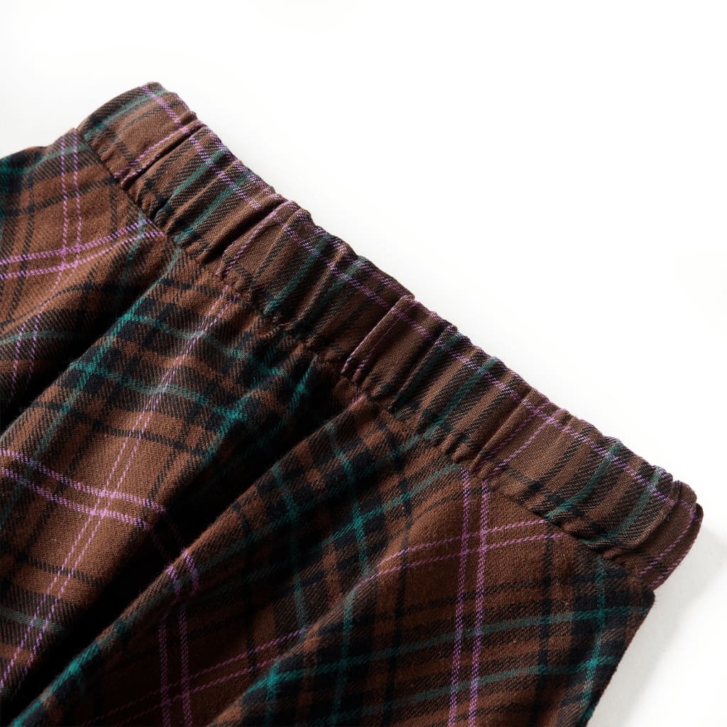 Vidaxl Children's skirt 104 cognac colored