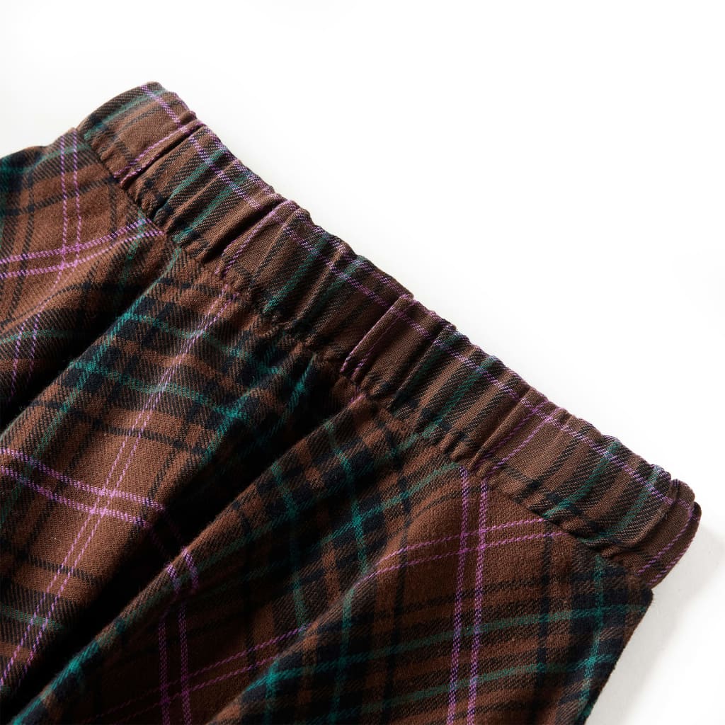 Vidaxl Children's skirt 140 cognac colored