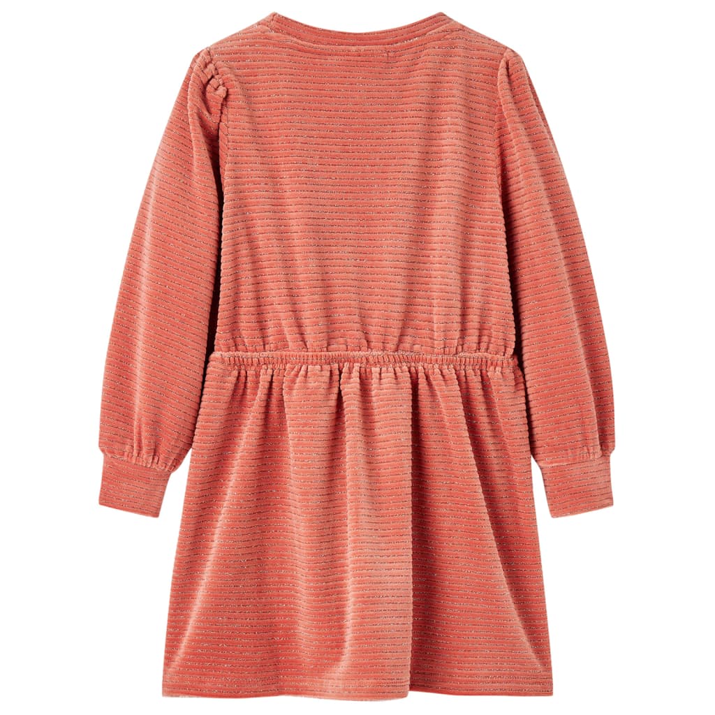 Vidaxl Kinderkleid mit langen Ärmeln 92 Middelpoze