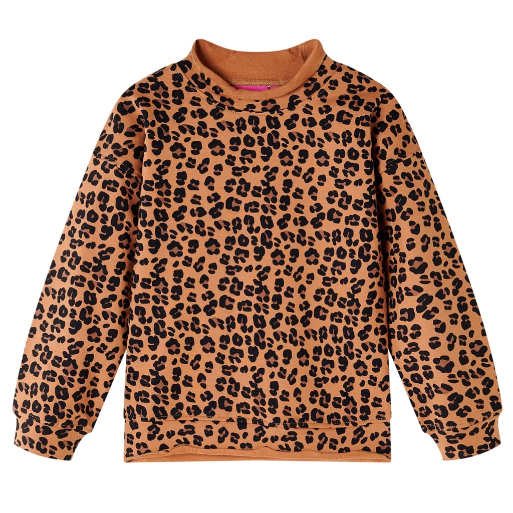 Vidaxl Children's Sweater 92 Light Cognac Colored
