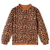 Vidaxl Children's Sweater 92 Light Cognac Colored