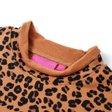 Vidaxl Children's Sweater 92 Light Cognac Colored