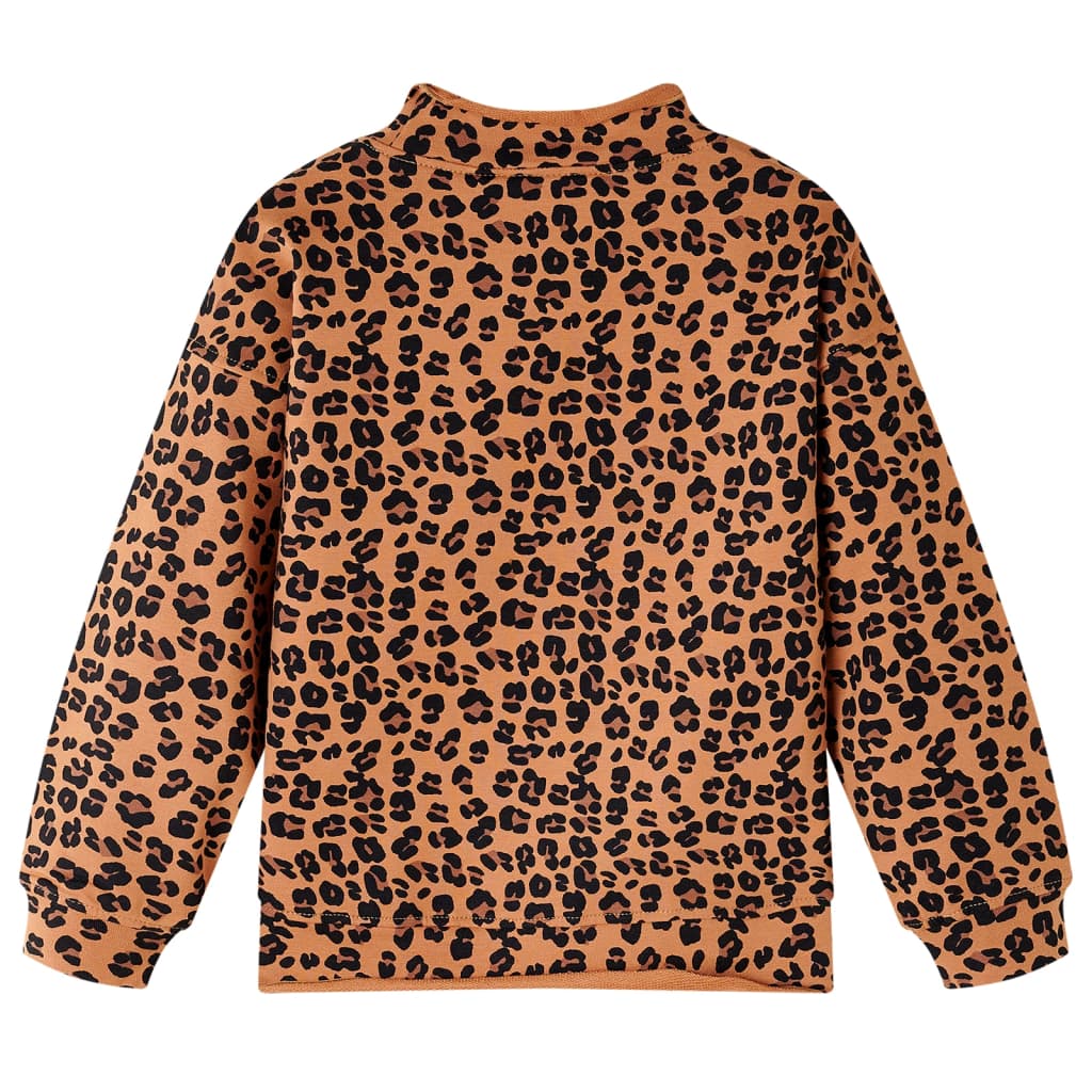 Vidaxl Kinderpullover 104 Light Cognac gefärbt
