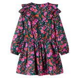 Vidaxl Kinderkleid mit langen Ärmeln 92 hellrosa