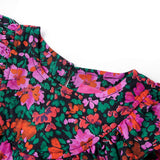 Vidaxl -Kinderkleid mit langen Ärmeln 104 hellrosa