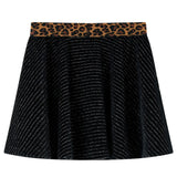 Vidaxl -Kinderrock mit Leopard Weste Tire 128 Schwarz
