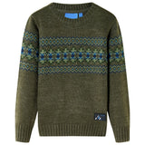 Vidaxl Kinderpullover gestrickt 92 Cockery