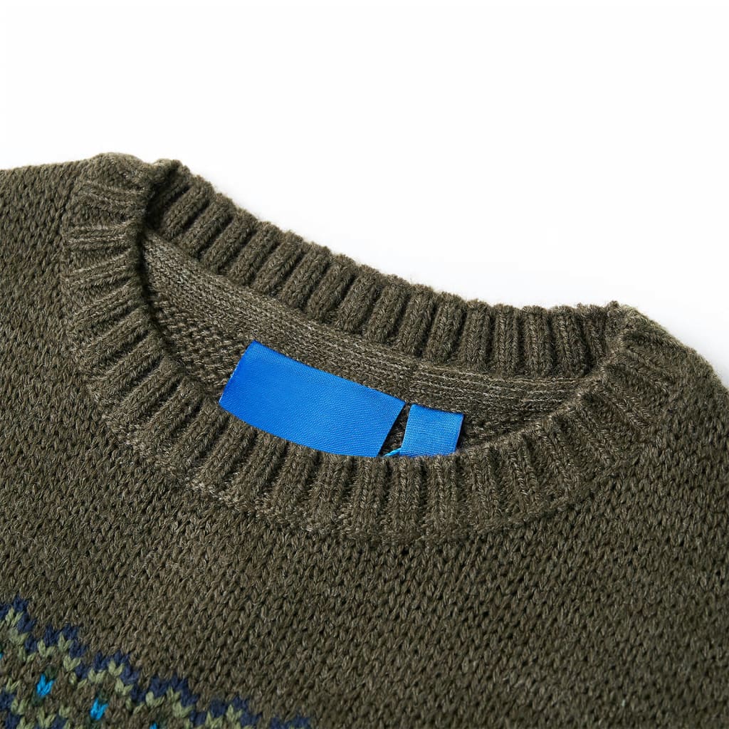 Vidaxl Kinderpullover gestrickt 92 Cockery