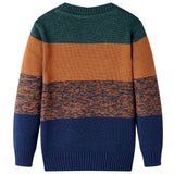 Vidaxl Kinderpullover gestrickt 92 Multi -Gelegenheiten