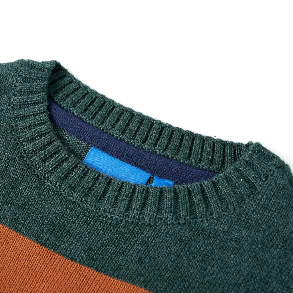 Vidaxl Kinderpullover gestrickt 92 Multi -Gelegenheiten