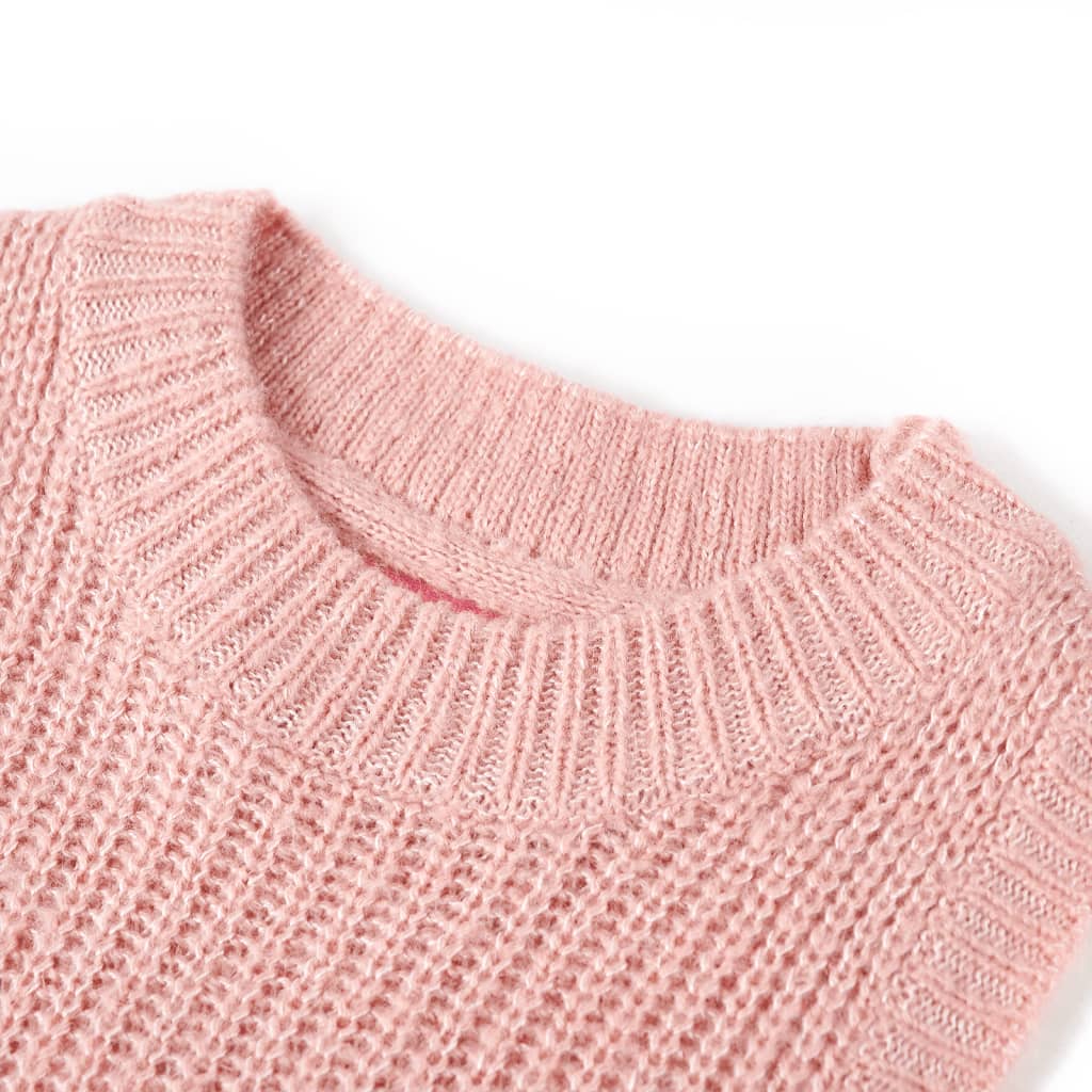 Vidaxl Kindenspencer Knited 128 Rosa claro