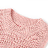 Vidaxl Kindenspencer Knited 128 Rosa claro