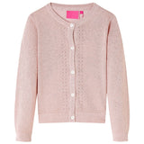 Vidaxl Children's Vest Knitted 104 Pink Soft