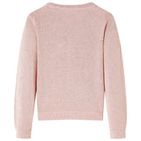 Vidaxl Children's Vest Knitted 104 Pink Soft