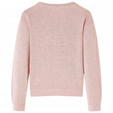 Vidaxl Children's vest Knitted 116 Soft pink