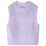 Vidaxl Kindenspencer Knitted 128 Light lilac
