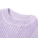 Vidaxl Kindenspencer Knitted 128 Light lilac