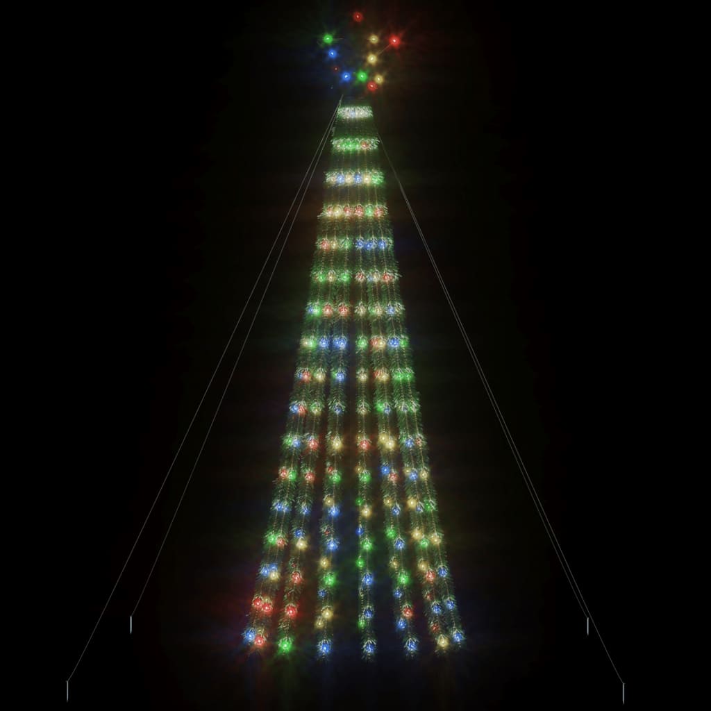 Vidaxl Light Cone 275 LED multifolor 180 cm