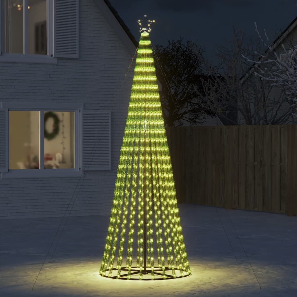 Vidaxl Light Cone 688 LED de blanqueo caliente de 300 cm