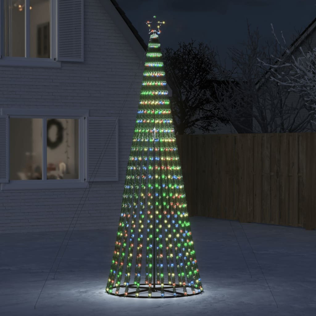 Vidaxl Light Cone 688 LED multiColeados de 300 cm