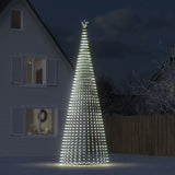 Vidaxl LED Árbol de Navidad 1544 LED 500 cm de blanco frío