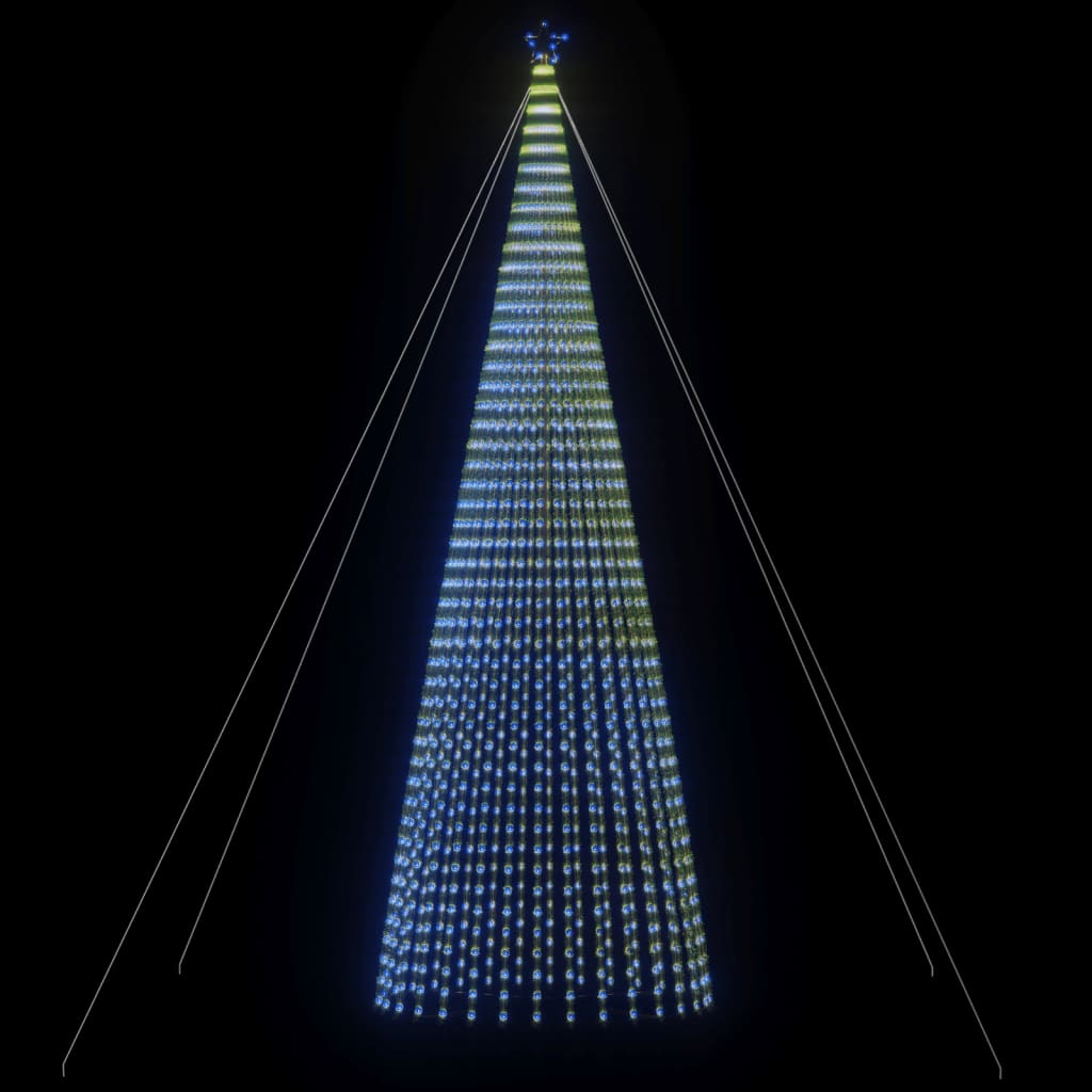 Vidaxl Light Cone 1544 LED blu 500 cm