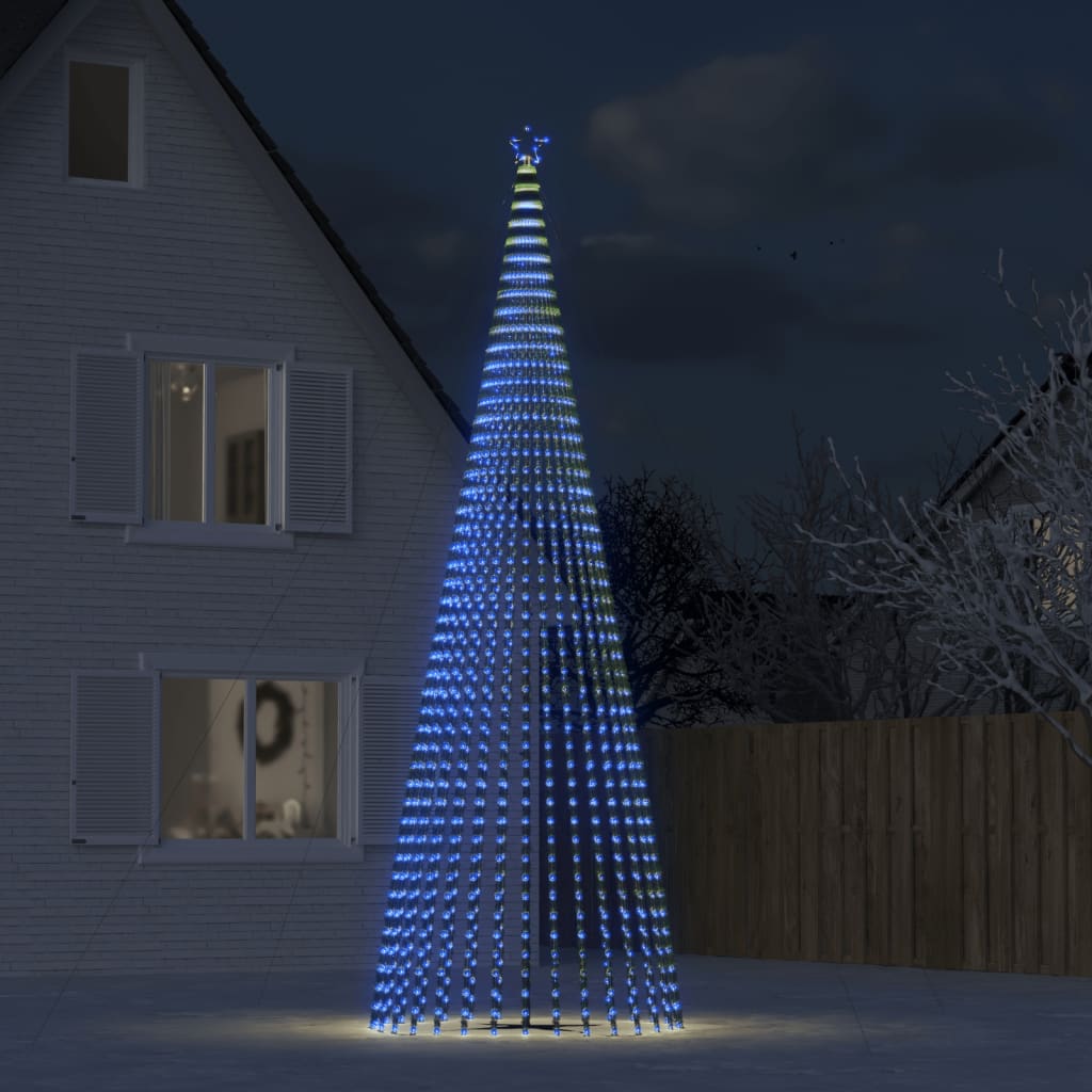 Vidaxl Light Cone 1544 LED blu 500 cm