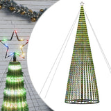 Vidaxl Light Cone 1544 LED multiColeados de 500 cm